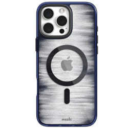 Moshi Coque MagSafe pour iPhone 16 Pro Max iGlaze Ultra Résistant Durable Indigo