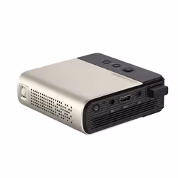 ASUS ZenBeam E2 vidéo-projecteur Projecteur à focale standard 300 ANSI lumens DLP WVGA (854x480) Noir, Or - Vue supplémentaire 4