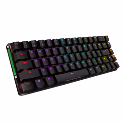 ASUS ROG Falchion, 65%, FR sans fil +USB, Clavier mécanique, AZERTY, LED RGB, Noir