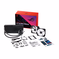 ASUS ROG STRIX LC II 280 ARGB Processeur Refroidisseur de liquide tout-en-un 14 cm Noir 1 pièce(s) - Vue supplémentaire 5
