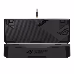 ASUS ROG Strix Scope NX TKL Deluxe clavier USB Allemand Noir, Gris