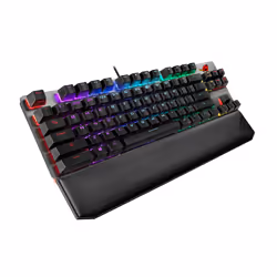 ASUS ROG Strix Scope NX TKL Deluxe clavier USB Allemand Noir, Gris