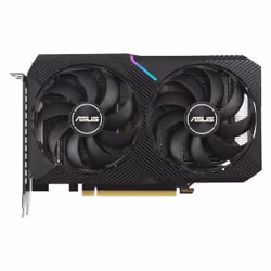 ASUS Dual -RTX3060-O12G, GeForce RTX 3060, 12 Go, GDDR6, 192 bit, 7680 x 4320 pixels, PCI Express 4.0