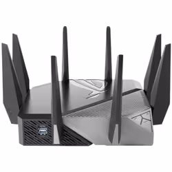 ASUS GT-AXE11000 routeur sans fil Gigabit Ethernet Tri-bande (2,4 GHz / 5 GHz / 6 GHz) Noir - Vue supplémentaire 8