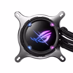 ASUS ROG STRIX LC II 240 Processeur Refroidisseur de liquide tout-en-un 12 cm Noir - Vue supplémentaire 4