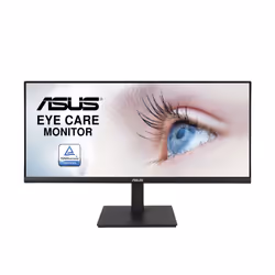 ASUS VP349CGL, 86,4 cm (34"), 3440 x 1440 pixels, UltraWide Quad HD, LED, 1 ms, Noir