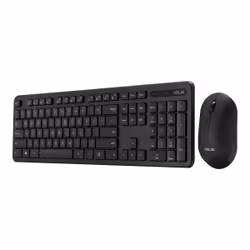 ASUS CW100 clavier Souris incluse RF sans fil QWERTZ Allemand Noir