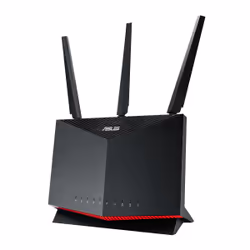 ASUS RT-AX86S, Wi-Fi 6 (802.11ax), Bi-bande (2,4 GHz / 5 GHz), Ethernet/LAN, Noir, Routeur