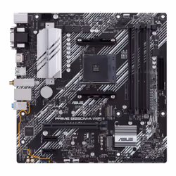 ASUS PRIME B550M-A WIFI II, AMD, Emplacement AM4, AMD Ryzen™ 3, AMD Ryzen™ 5, AMD Ryzen™ 7, AMD Ryzen™ 9 de 3e génération, AM ...