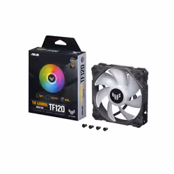 ASUS TUF Gaming TF120 ARGB Fan Boitier PC Refroidisseur d'air 12 cm Noir - Vue supplémentaire 11