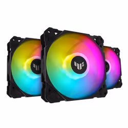 ASUS TUF Gaming TF120 ARGB Fan - Triple Fan Kit with ARGB Controller, Refroidisseur d'air, 12 cm, 250 tr/min, 1900 tr/min, 29 ...