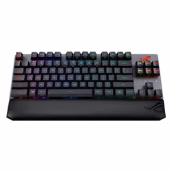 ASUS ROG Strix Scope RX TKL Wireless Deluxe clavier USB + RF Wireless + Bluetooth AZERTY Français Noir - Vue supplémentaire 11