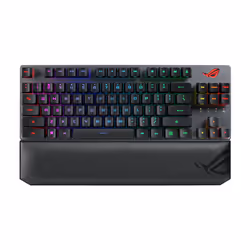 ASUS ROG Strix Scope RX TKL Wireless Deluxe clavier USB + RF Wireless + Bluetooth AZERTY Français Noir
