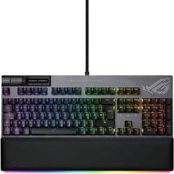 ASUS ROG Strix Flare II Animate clavier USB QWERTZ Allemand Noir