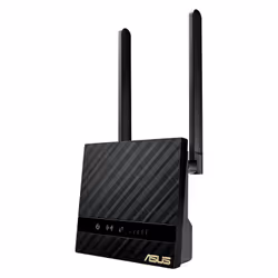 ASUS 4G-N16 routeur sans fil Gigabit Ethernet Monobande (2,4 GHz) Noir - Vue supplémentaire 4