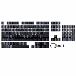 ASUS AC04 ROG RX PBT KEYCAP SET, Capuchon de clavier, 155 mm, 76 mm, 140 mm, Noir