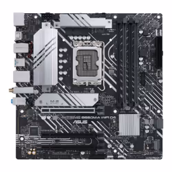 ASUS PRIME B660M-A WIFI D4, Intel, LGA 1700, Intel® Celeron®, Intel® Core™ i3, Intel® Core™ i5, Intel® Core™ i7, Intel® Core™ ...