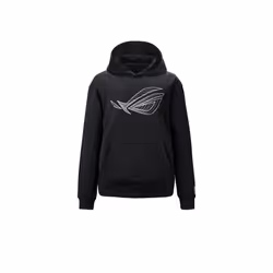 ASUS ROG Gravity Hoodie, Adulte, Sweat à capuche, Noir, Medium, Manches longues, Dos