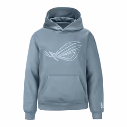 ASUS Gravity, Adulte, Unisexe, Sweat à capuche, Bleu, Gris, L, EUE