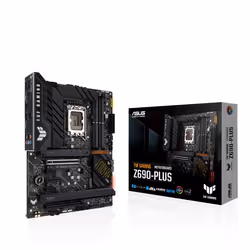 ASUS TUF GAMING Z690-PLUS WIFI, Intel, LGA 1700, Intel® Celeron®, Intel® Pentium® Gold, LGA 1700, DDR5-SDRAM, 128 Go