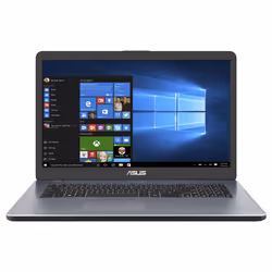 ASUS VivoBook 17 X705MA-BX264W, Intel® Pentium® Silver, 1,1 GHz, 43,9 cm (17.3"), 1600 x 900 pixels, 8 Go, 256 Go