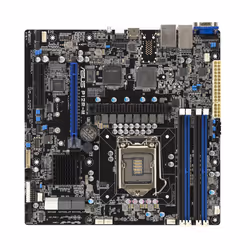 ASUS P12R-M, Intel, LGA 1200 (Socket H5), Intel® Pentium®, Intel Xeon E, DDR4-SDRAM, 128 Go, DIMM