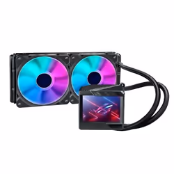 ASUS ROG RYUJIN II 240 ARGB, Refroidisseur de liquide tout-en-un, 12 cm, 600 tr/min, 2200 tr/min, 36,45 dB, 70,07 cfm