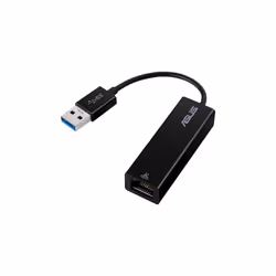 ASUS OH102 U3 TO RJ45 DONGLE, USB Type-A, RJ-45, Mâle, Noir, 0,015 m, Mâle