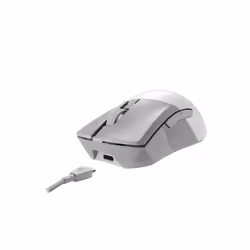 ASUS ROG Gladius III Wireless Aimpoint White souris Droitier RF Wireless + Bluetooth + USB Type-A Optique 36000 DPI