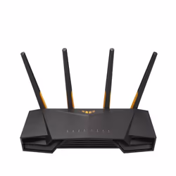 ASUS TUF Gaming AX3000 V2, Wi-Fi 6 (802.11ax), Bi-bande (2,4 GHz / 5 GHz), Ethernet/LAN, Noir, Orange, Routeur