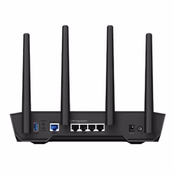ASUS TUF-AX4200 routeur sans fil Gigabit Ethernet Bi-bande (2,4 GHz / 5 GHz) Noir - Vue supplémentaire 7