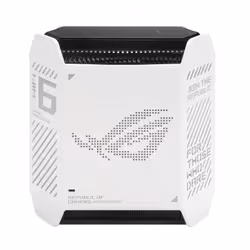 ASUS ROG Rapture GT6, Blanc, Interne, Routeur maillé, Énergie, 538,8 m², Tri-bande (2,4 GHz / 5 GHz / 5 GHz)