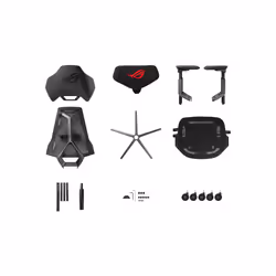 ASUS ROG Destrier Ergo Siège respirant Dossier en mesh - Vue supplémentaire 10