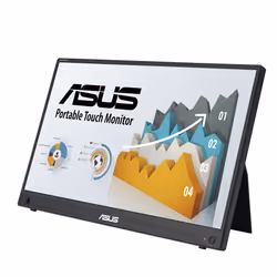 ASUS ZenScreen MB16AHT écran plat de PC 15.6" Full HD Écran tactile Noir