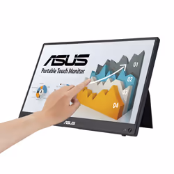 ASUS ZenScreen MB16AHT écran plat de PC 15.6" Full HD Écran tactile Noir