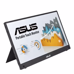 ASUS ZenScreen MB16AHT écran plat de PC 15.6" Full HD Écran tactile Noir - Vue supplémentaire 4