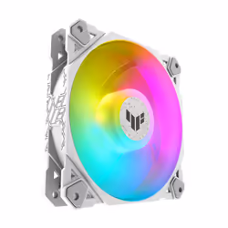ASUS TUF GAMING TF120 ARGB WHITE EDITION Boitier PC Refroidisseur d'air 12 cm Blanc 1 pièce(s)