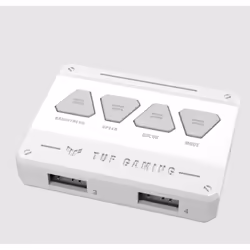 ASUS TUF GAMING TF120 ARGB WHITE EDITION 3IN1 Boitier PC Refroidisseur d'air 12 cm Blanc 3 pièce(s)
