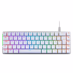 ASUS ROG Falchion Ace WHT, 60%, USB, Clavier mécanique, QWERTZ, LED RGB, Blanc