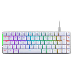 ASUS ROG Falchion Ace WHT clavier USB QWERTZ Allemand Blanc