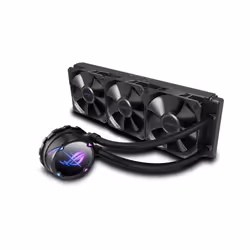 ASUS ROG STRIX LC II 360, Kit de refroidissement du liquide, 12 cm, 37,6 dB, 80,95 cfm, 137,5 m³/h, Noir