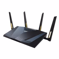 ASUS RT-AX88U Pro, Wi-Fi 6 (802.11ax), Bi-bande (2,4 GHz / 5 GHz), Ethernet/LAN, Noir, Routeur