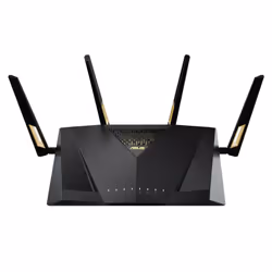 ASUS RT-AX88U Pro routeur sans fil Gigabit Ethernet Bi-bande (2,4 GHz / 5 GHz) Noir - Vue supplémentaire 4