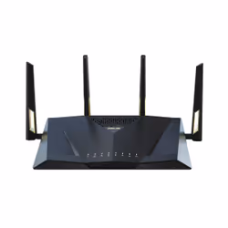 ASUS RT-AX88U Pro, Wi-Fi 6 (802.11ax), Bi-bande (2,4 GHz / 5 GHz), Ethernet/LAN, Noir, Routeur