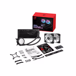 ASUS ROG Ryuo III 240 ARGB Processeur Kit de refroidissement du liquide 12 cm Noir - Vue supplémentaire 7