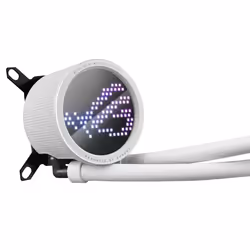 ASUS ROG Ryuo III 240 ARGB White Edition Processeur Kit de refroidissement du liquide 12 cm Blanc - Vue supplémentaire 4