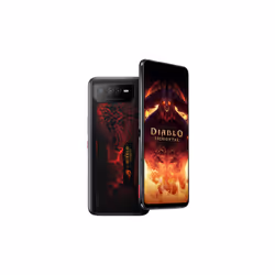 ASUS ROG Phone 6 Diablo Immortal Edition, 17,2 cm (6.78"), 16 Go, 512 Go, 50 MP, Android 12, Noir, Rouge