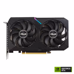 ASUS DUAL-RTX3060-O8G, GeForce RTX 3060, 8 Go, GDDR6, 128 bit, 7680 x 4320 pixels, PCI Express 4.0
