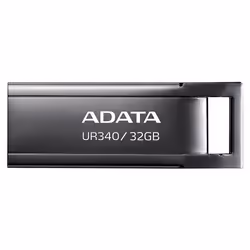 ADATA UR340, 32 Go, USB Type-A, 3.2 Gen 1 (3.1 Gen 1), Sans capuchon, 4 g, Noir