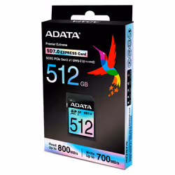 ADATA Premier Extreme 512 Go SDXC UHS-I Classe 10 - Vue supplémentaire 4